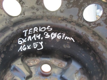 KOŁO ZAPASOWE DOJAZDÓWKA DAIHATSU TERIOS 5x114,3 215/65 R16 5J X16