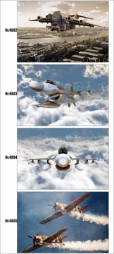 постер с самолетом, самолеты, истребители, 70х50см