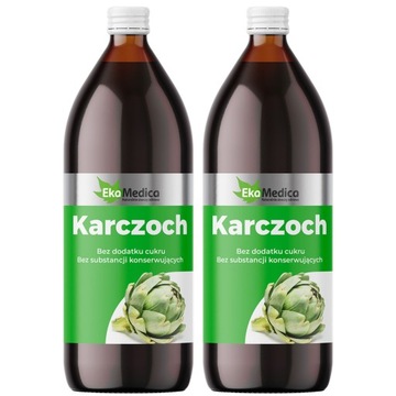EKAMEDICA Karczoch sok 99,8% - 1000 ml