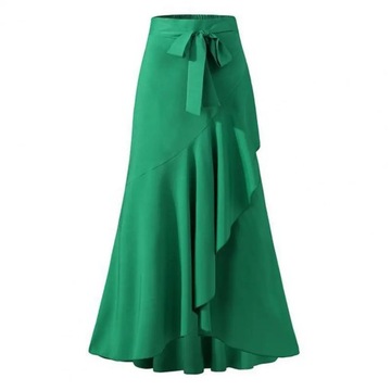 ZWIEWNA DŁUGA SPÓDNICA MAXI DO KOSTEK BOHO DAMSKA