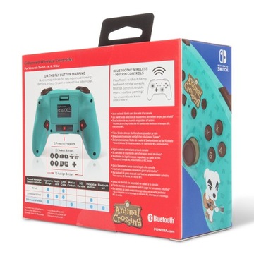 Беспроводная панель PowerA SWITCH Animal Crossing K.K.