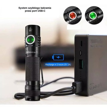 Фонарик Sofirn SC31 Pro EDC 2000 люмен, сверхпрочный, сильный свет