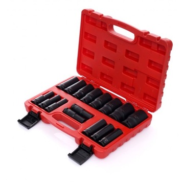 УДАРНЫЕ ГОЛОВКИ НАБОР ГОЛОВОК 16ШТ 10-32мм