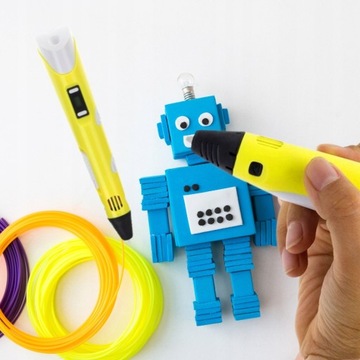 3D игрушечная ручка для детей, много бесплатных стержней