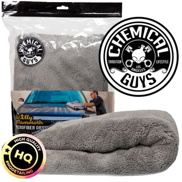 Chemical Guys Woolly Mammoth Dryer Towel 880 г/м2 — большое сушильное полотенце