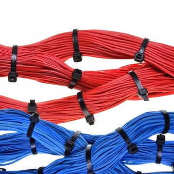 Кабельные стяжки Кабельные стяжки черные крепкие 2,5х200мм 100шт.