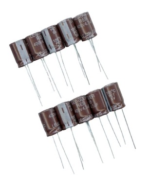 4,7uF 400V 4.7 µF 400 V LONG LIFE L ESR 10 SZT KONDENSATOR ELEKTROLITYCZNY