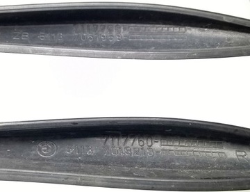 BMW Z4 E85 E86 2002-2009 MASKA MŘÍŽKA LEDVINA PRAVÁ NÁRAZNÍKU PŘEDNÍ OE