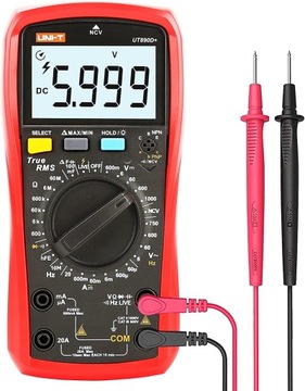 МУЛЬТИМЕТР UNI-T UT890D+ TrueRMS 20 NCV hFe