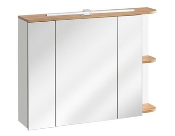 WISZĄCA SZAFKA Z LUSTREM Platinum 94x20x72 cm