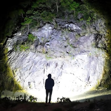 МОЩНЫЙ СВЕТОДИОДНЫЙ ФОНАРЬ С ЖК-ДИСПЛЕЕМ ZOOM, ПЕРЕЗАРЯЖАЕМЫЙ USB C SURVIVAL