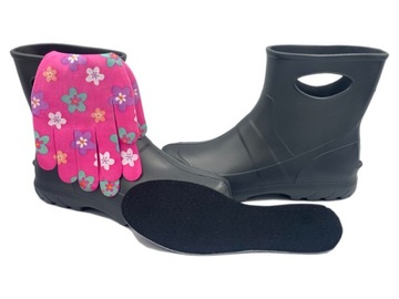 LEMIGO kalosze Garden pianke EVA + Gratis roz. 37