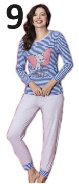 ПИЖАМА ЖЕНСКАЯ, хлопок, РАЗНЫЕ УЗОРЫ - XXXL - 3XL