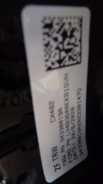 KIEROWNICA FORD KUGA MK3 ST-LINE CZERWONA NIĆ