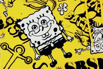 SpongeBob Kanciastoporty Bluza męska r. M Kaptur