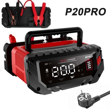 ЗАРЯДНОЕ УСТРОЙСТВО для аккумуляторной батареи EFB GEL AGM 12V 24V 20A LCD