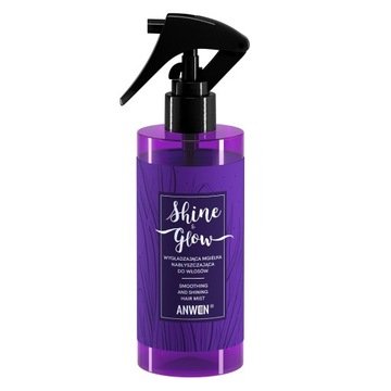 Anwen Shine & Glow wygładzająca mgiełka nabłyszczająca do włos P1
