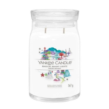 Magical Bright Lights - Yankee Candle Signature - duża świeca zapachowa