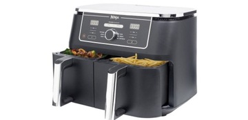 Frytkownica beztłuszczowa,air fryer Foodi MAX dwukomorowa AF400EU 9,5 l