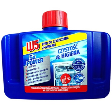 W5 Środek czyszczący do zmywarki zmywarek 250ml