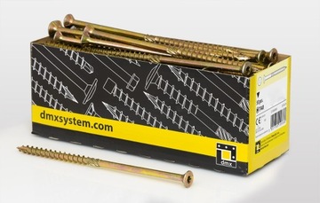 Шуруп столярный по дереву 6х100 TORX 100шт конус