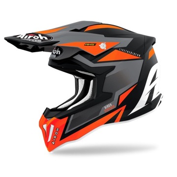 Kask cross quad AIROH STRYCKER AXE ORANGE KTM XL