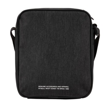 МУЖСКАЯ СУМКА НА НАРЕМЕННО PITBULL WEST CAST HILLTOP 2 ЧЕРНАЯ/БЕЛАЯ УНИВЕРСАЛЬНАЯ