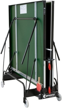 SPONETA S1-72e Настольный теннисный стол для пинг-понга, зеленый - НА УЛИЦЕ