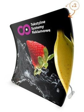 ДВУХСТОРОННЯЯ ТЕКСТИЛЬНАЯ СТЕНА С-тип 300 + ткань