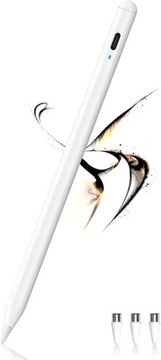 Active Stylus Pen Compatible for iOS Android - biały