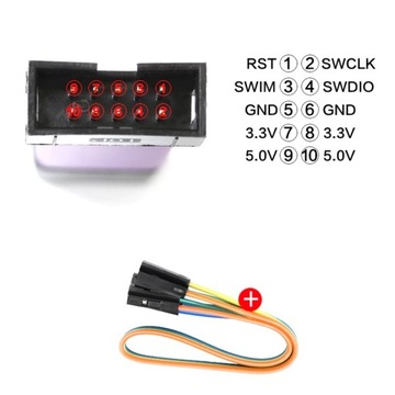 Программатор ST-LINK V2 STM32 STM8 ARM Cortex