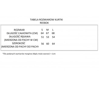 Мужская куртка Reebok D78645, размер S