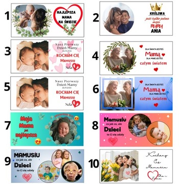 КРУЖКА МАМЕ В ПОДАРОК ​​С СОБСТВЕННЫМ ФОТОПЕЧАТАТЬ РАЗЛИЧНУЮ ГРАФИКУ