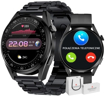 ZEGAREK Smartwatch Giewont TRENING ROZMOWY SMS PL
