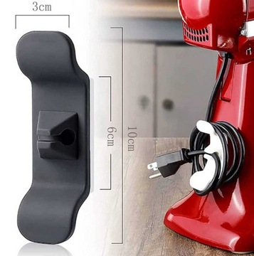 Кабельный органайзер для электроники и бытовой техники. Держатель кабеля.