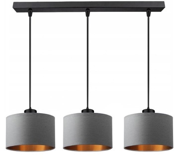 LAMPA WISZĄCA SUFITOWA LW-3AB LED, E27 , ABAŻUR
