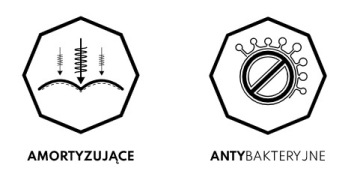 БЕСШОВНАЯ СПОРТИВНАЯ ОБУВЬ ДЕЗОДОРАНТ Motive ba44-46
