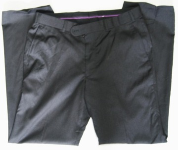 HILTL COMO-HW ROZ.50 W34 L32 spodnie eleganckie z metką w kant wełna 100%