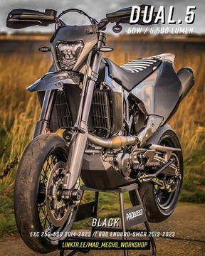 СВЕТОДИОДНАЯ ЛАМПА DUAL.5 KTM 690 2019-2021 ЧЕРНАЯ