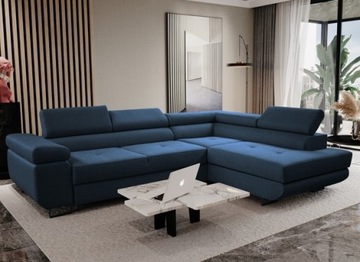Duży Narożnik ALI Rogówka, Sofa, Funkcja spania