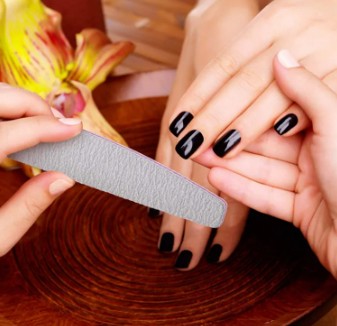 Pilnik łódka półksiężyc zebra 100/180 10szt. Prima Derma