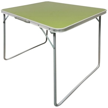 UNIWERSALNY STOLIK TURYSTYCZNY SKŁADANY KEMPINGOWY 80x60x70CM ZIELONY