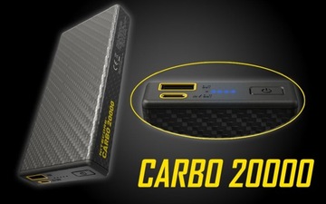 Nitecore Powerbank Carbo 20000