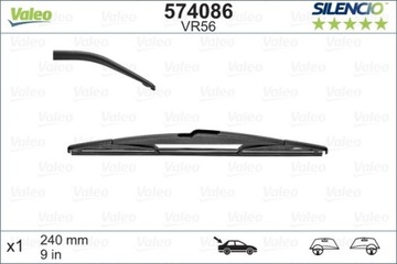 PIÓRO WYCIERACZKI SILENCIO CITROEN C4 04.12- TYŁ VAL574086