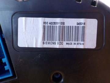 СЧЕТЧИКИ SEAT IBIZA 2009R 1.4B БЕНЗИНОВЫЕ СЧЕТЧИКИ ЧАСЫ 6J0920800