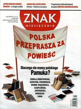 Znak 7-8/2012 Polska przeprasza za powieść