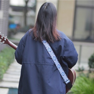 IRIN GS-02 Регулируемые гитарные ремни с вышивкой