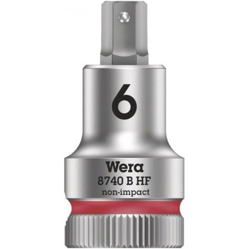 WERA nasadka imbus 6 Hex plus 3/8 cala Zyklop 8740 B HF 05003035001