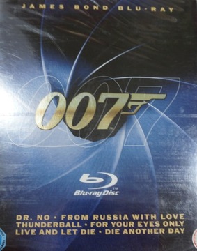JAMES BOND 007 BOX (6 Filmów) ENG
