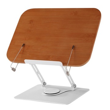 Hands-Free Desktop Book Stand High Stability 360-degree Rotating Height